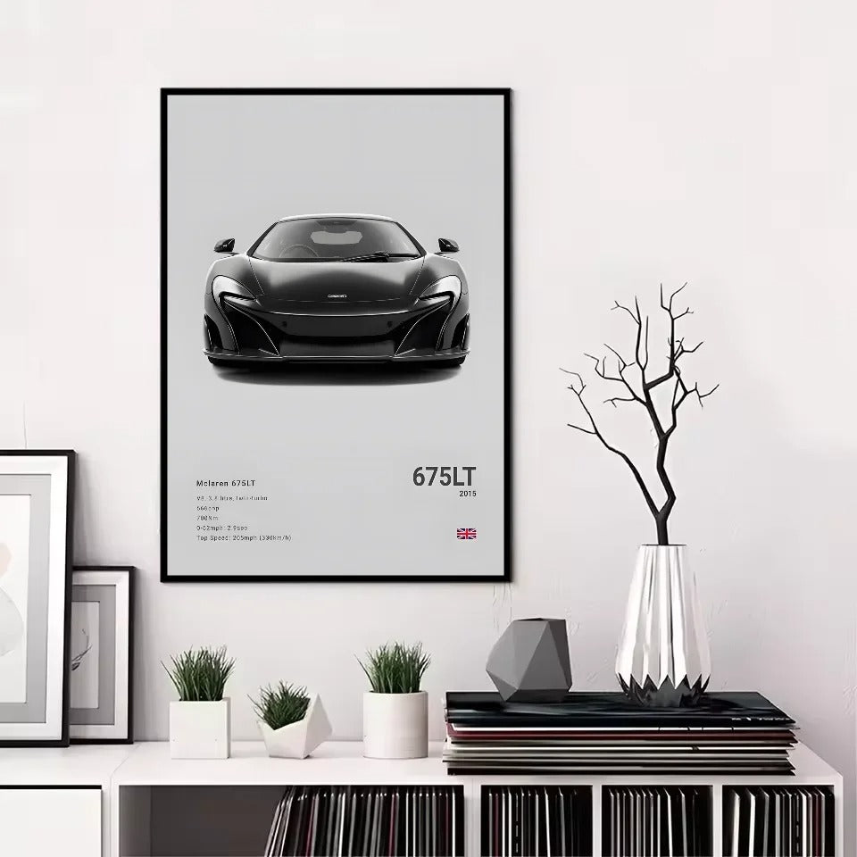 McLaren Premium Display Poster 21x30cm