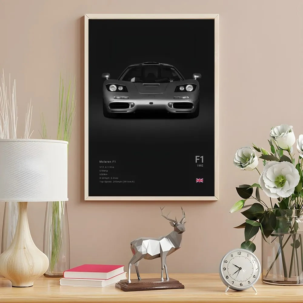 McLaren Premium Display Poster 21x30cm