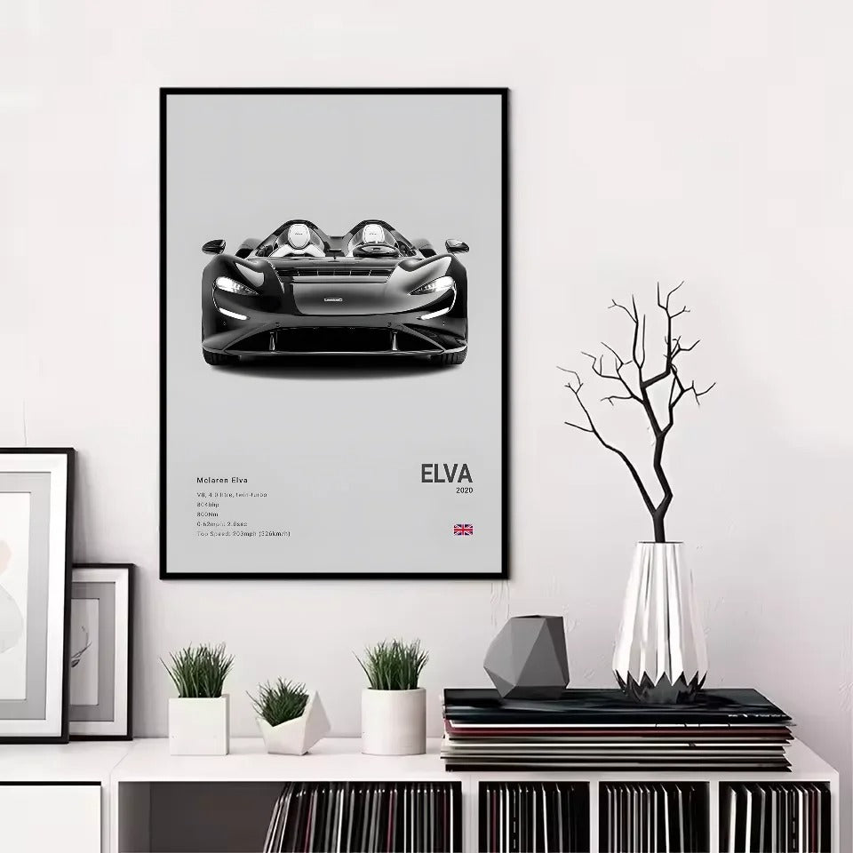 McLaren Premium Display Poster 21x30cm