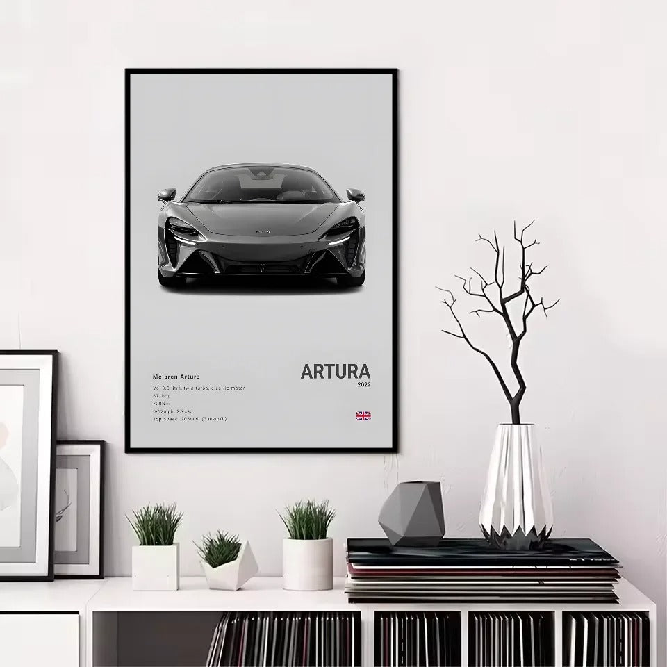 McLaren Premium Display Poster 21x30cm