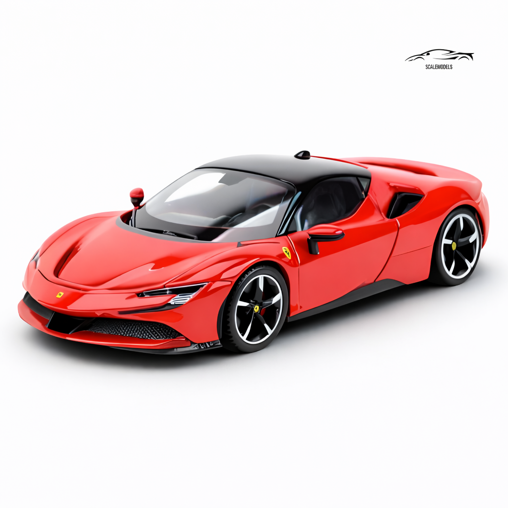 Ferrari SF90 Premium Diecast Model 1:24