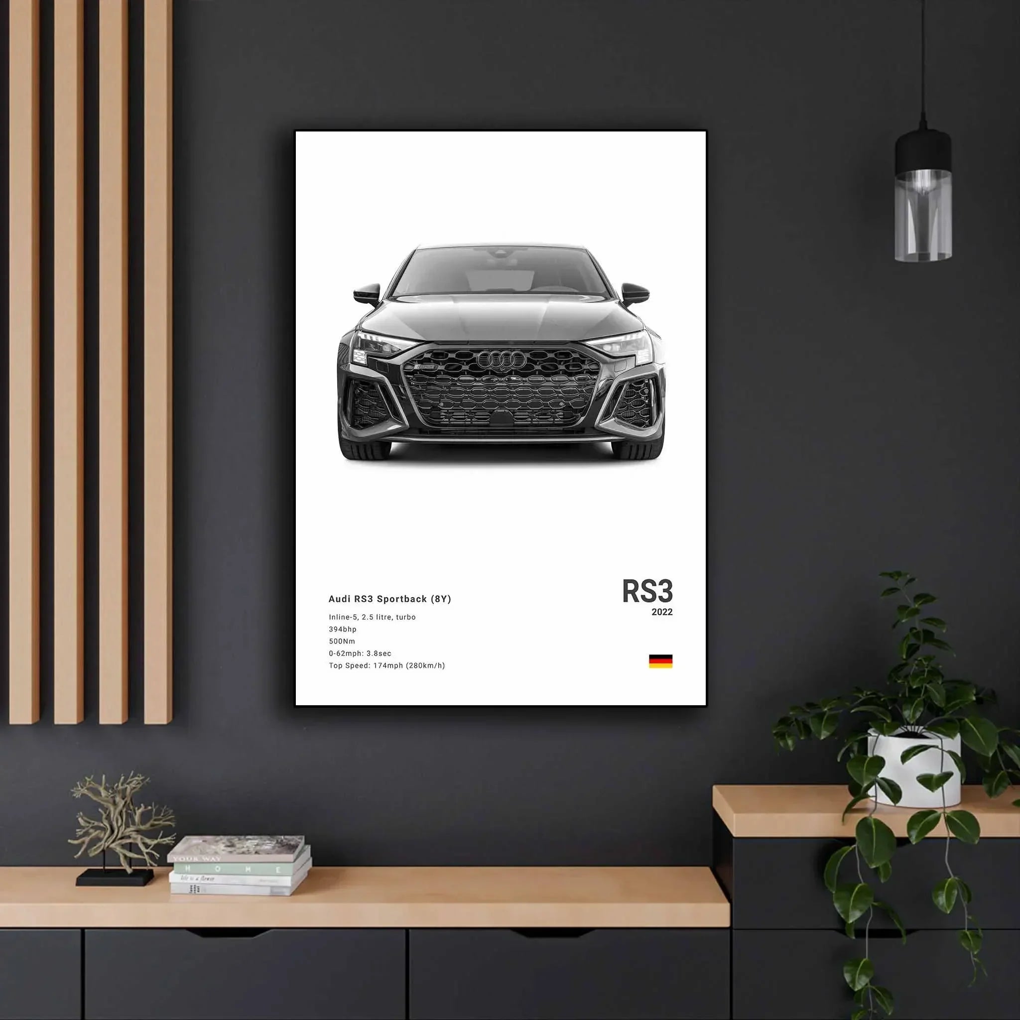 Audi Premium Display Poster 21x30cm