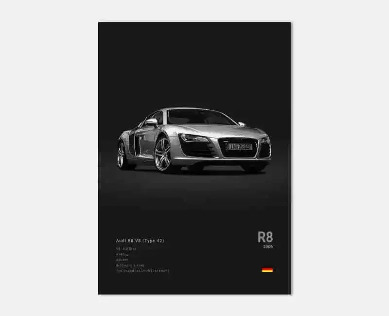 Audi Premium Display Poster 21x30cm