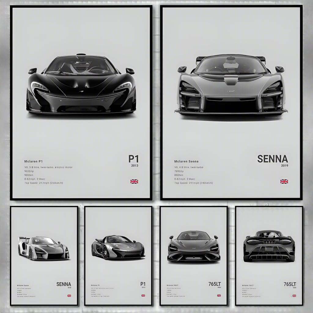 McLaren Premium Display Poster 21x30cm