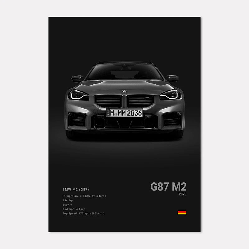 BMW Premium Display Poster 21x30cm