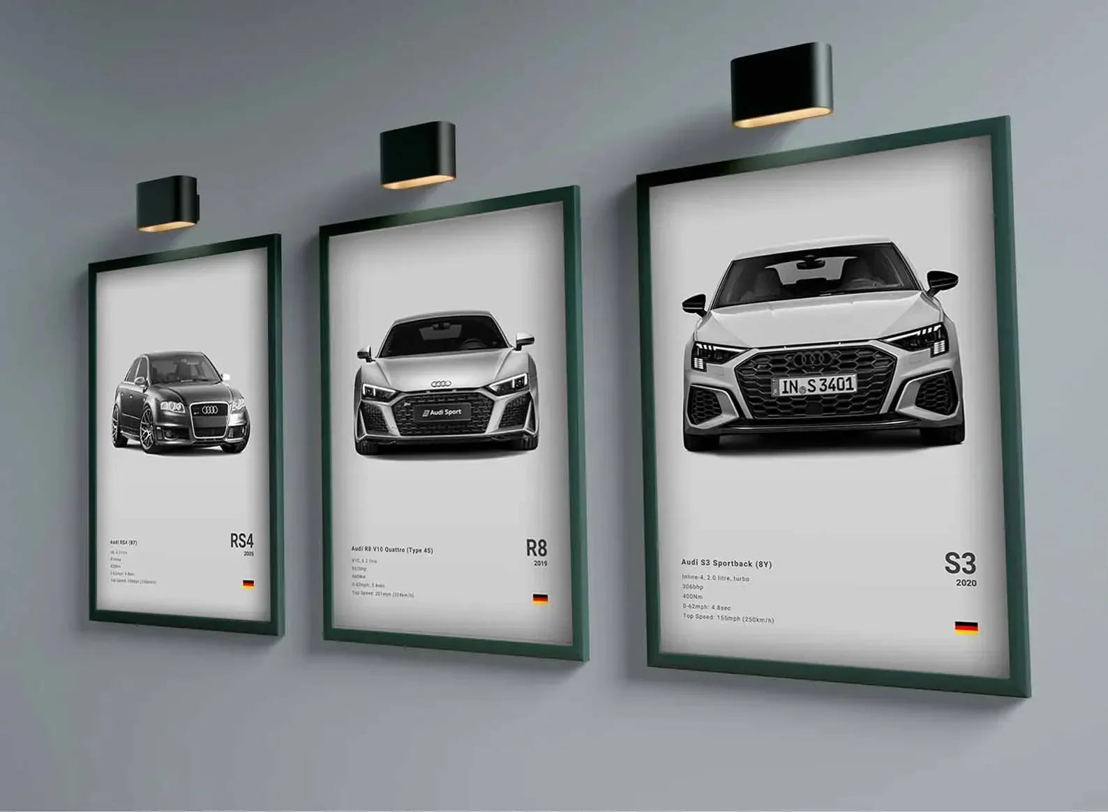 Audi Premium Display Poster 21x30cm