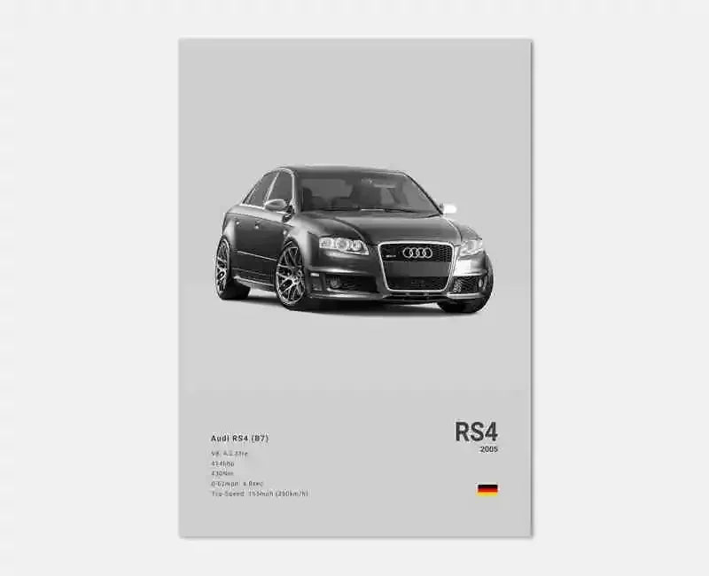 Audi Premium Display Poster 21x30cm