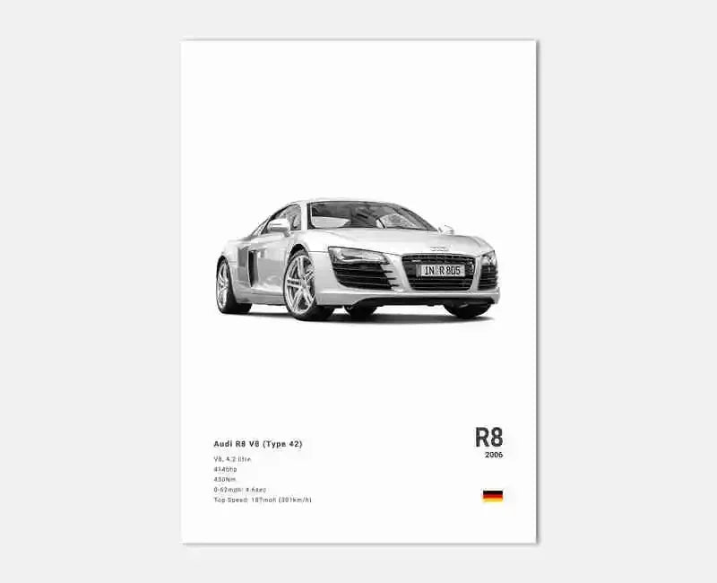 Audi Premium Display Poster 21x30cm