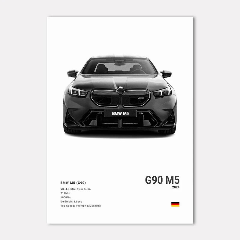 BMW Premium Display Poster 21x30cm