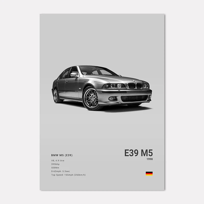 BMW Premium Display Poster 21x30cm