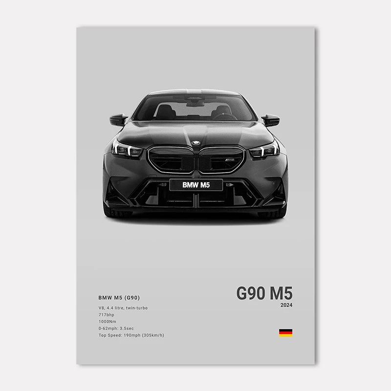 BMW Premium Display Poster 21x30cm