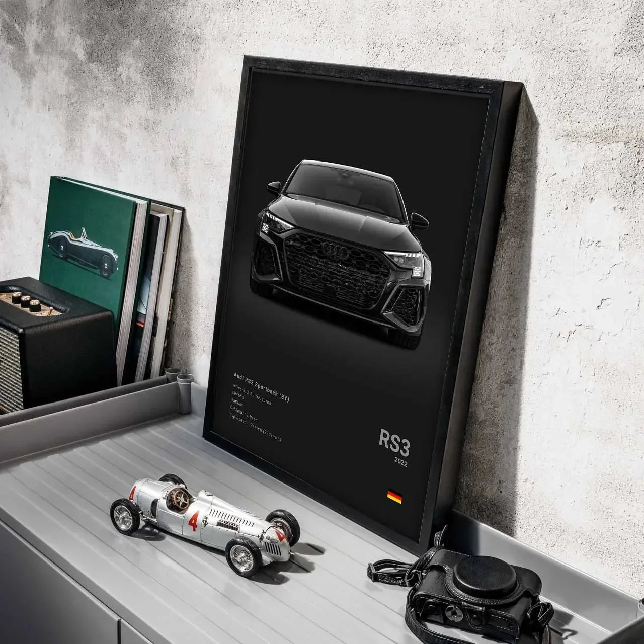 Audi Premium Display Poster 21x30cm