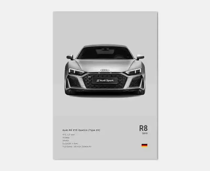 Audi Premium Display Poster 21x30cm