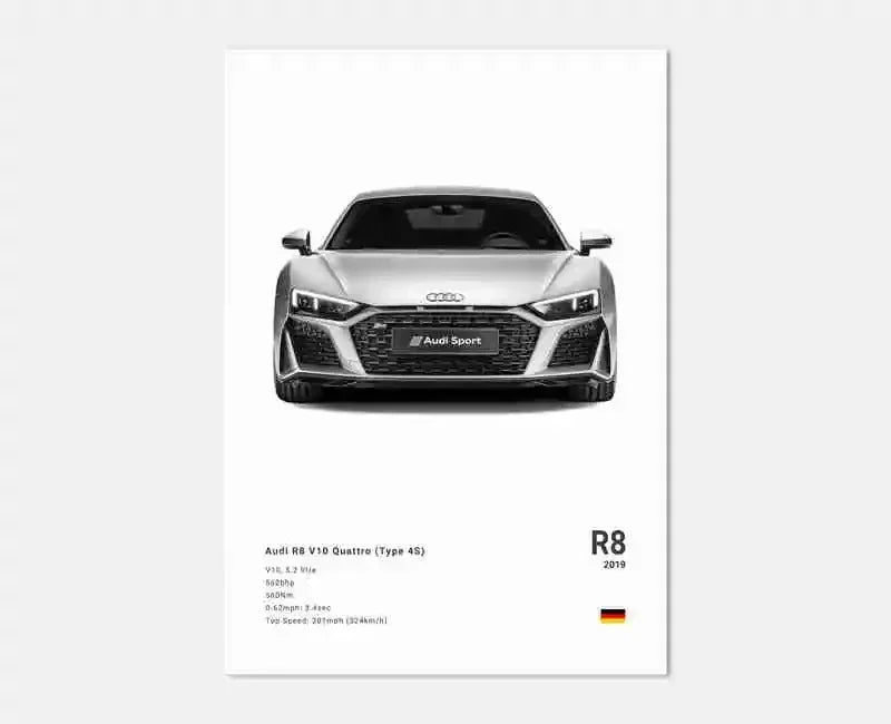 Audi Premium Display Poster 21x30cm