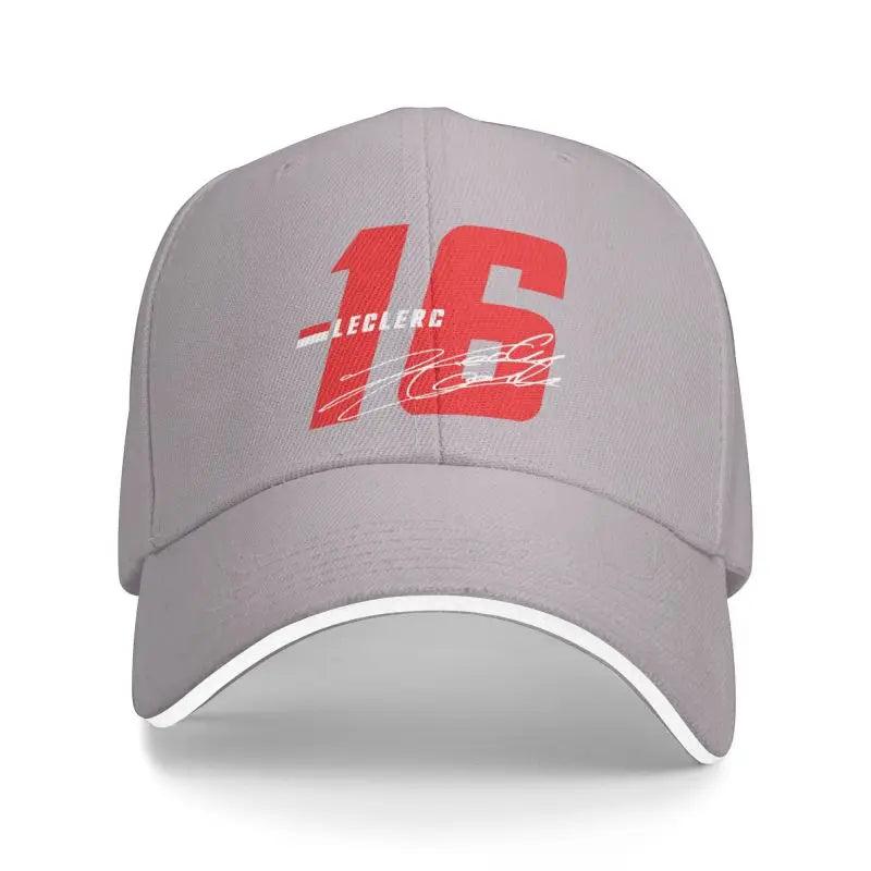 Charles Leclerc "16" Embroidered Cap
