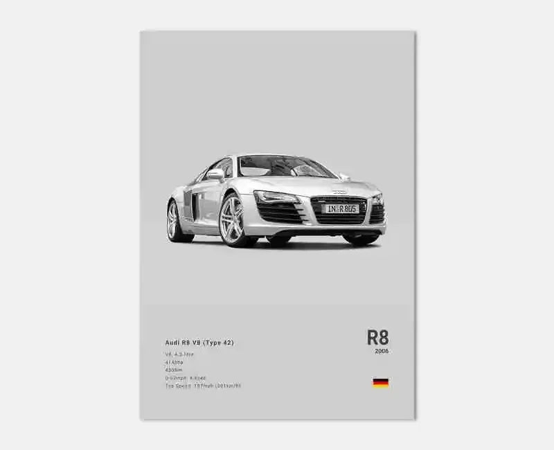 Audi Premium Display Poster 21x30cm