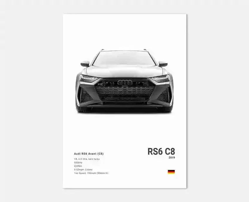Audi Premium Display Poster 21x30cm