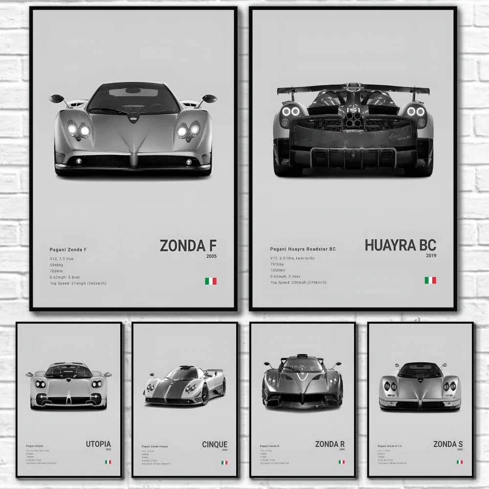 Pagani Premium Display Poster 21x30cm