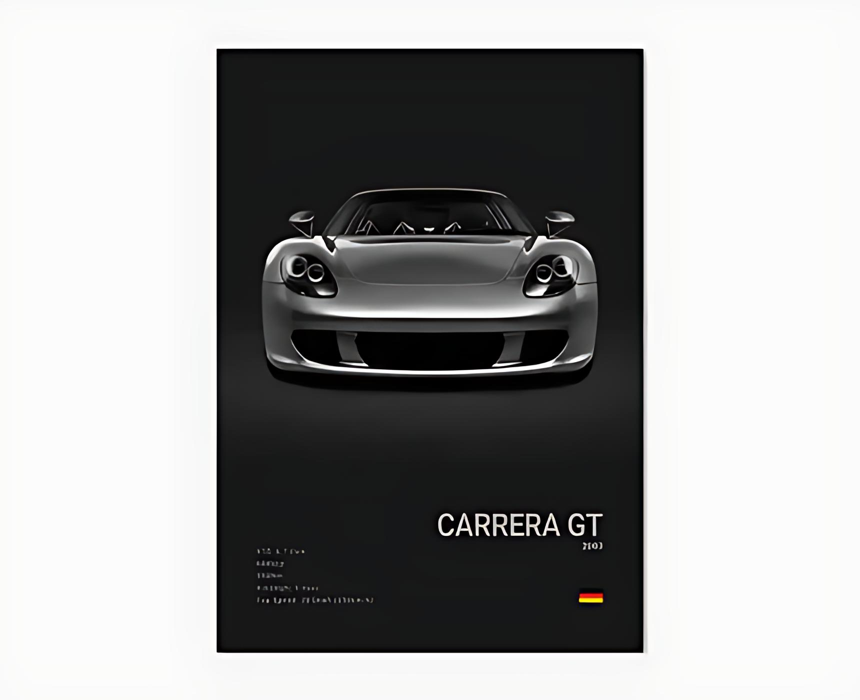 Porsche Premium Display Poster 21x30cm