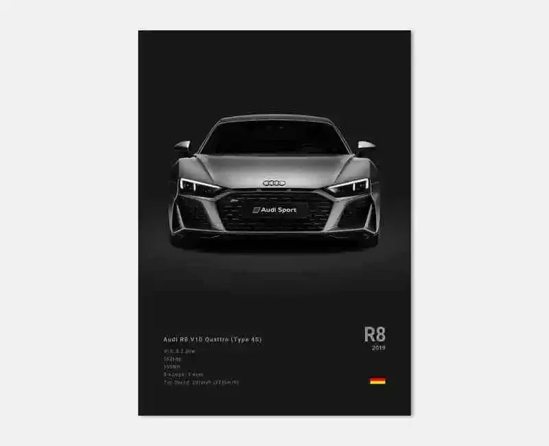 Audi Premium Display Poster 21x30cm