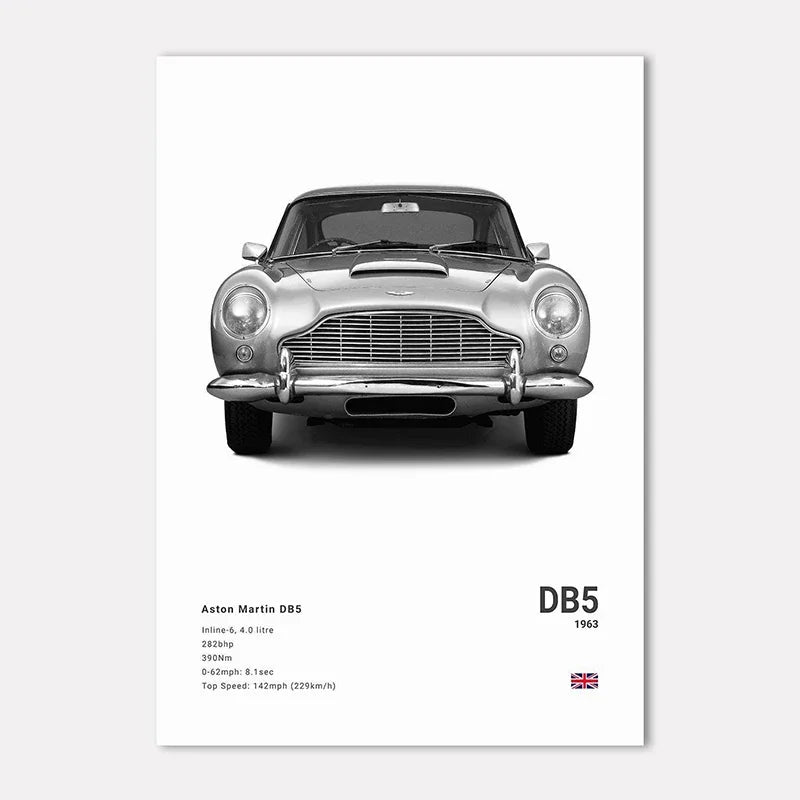 Aston Martin Premium Display Poster 21x30cm