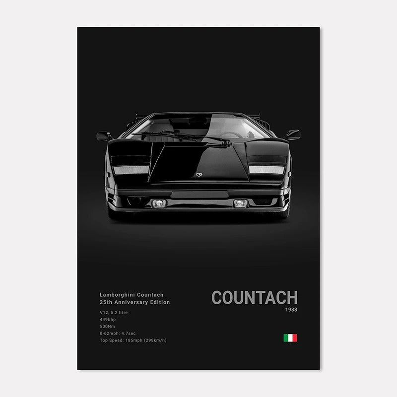 Lamborghini Premium Display Poster 21x30cm