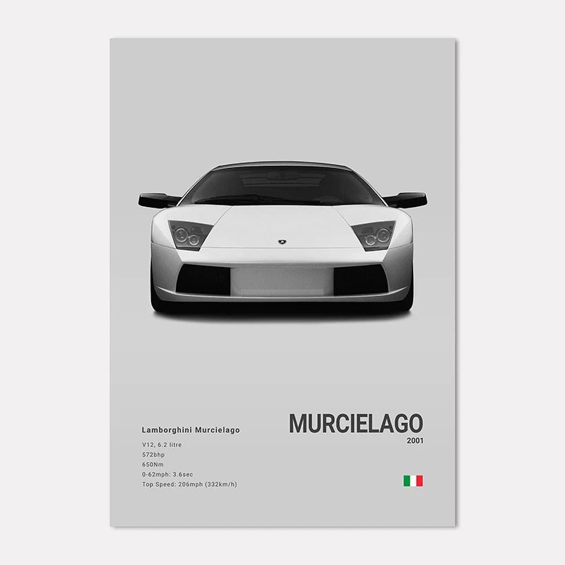 Lamborghini Premium Display Poster 21x30cm
