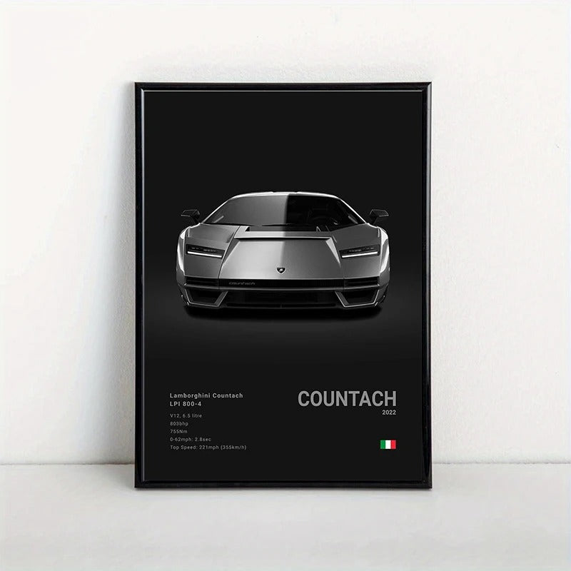 Lamborghini Premium Display Poster 21x30cm