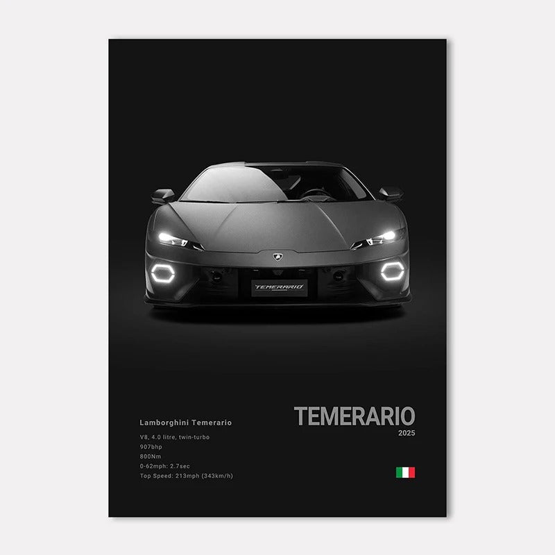 Lamborghini Premium Display Poster 21x30cm