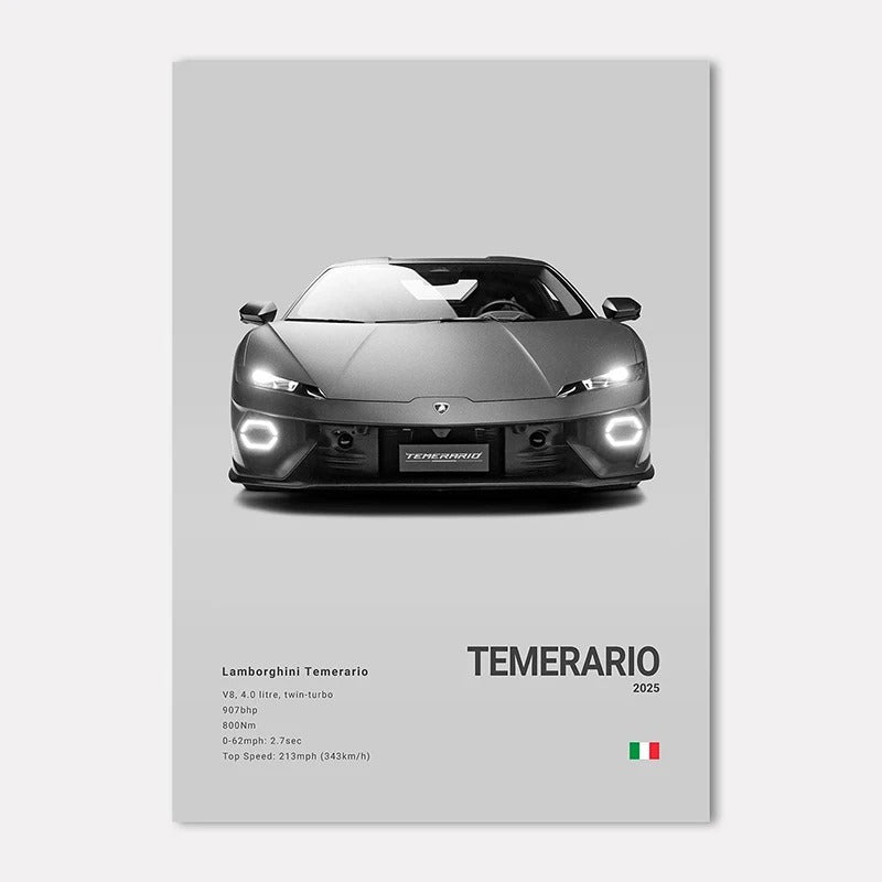 Lamborghini Premium Display Poster 21x30cm