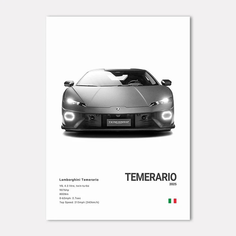 Lamborghini Premium Display Poster 21x30cm