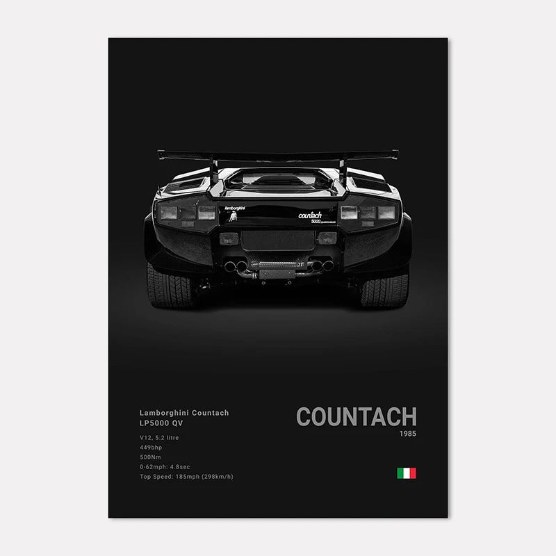 Lamborghini Premium Display Poster 21x30cm