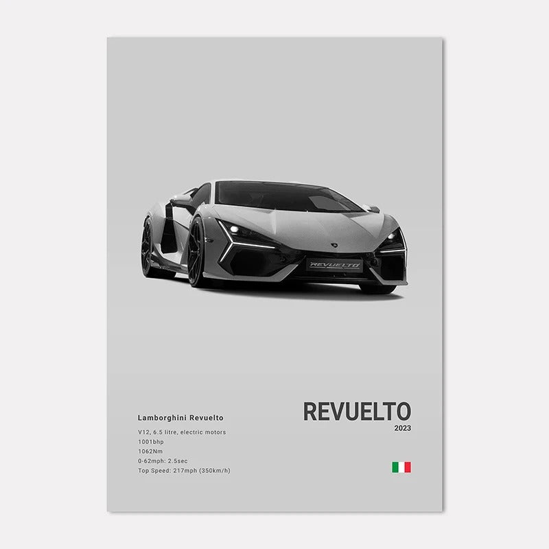 Lamborghini Premium Display Poster 21x30cm