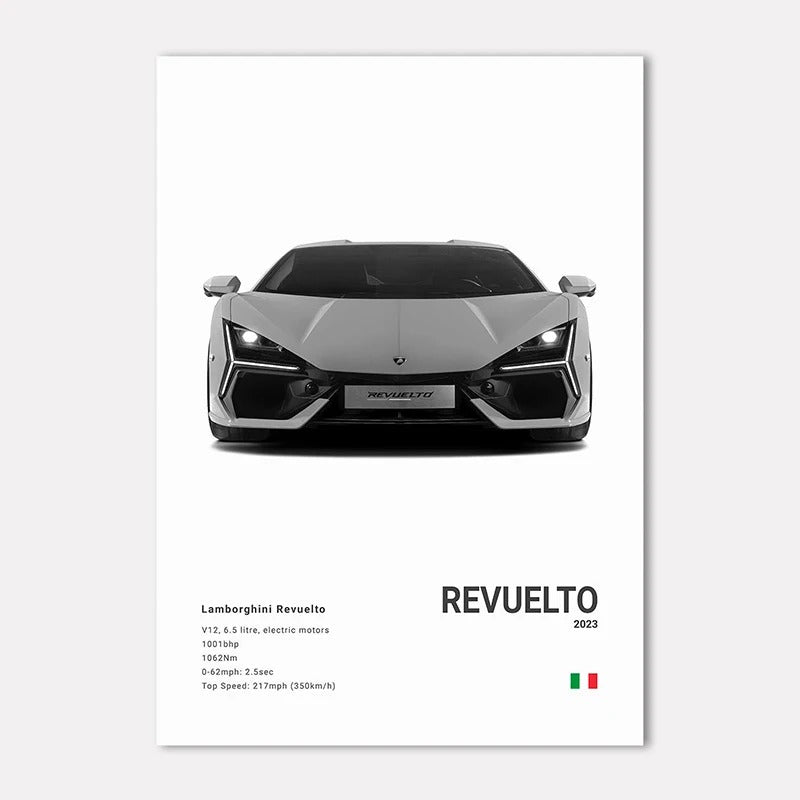 Lamborghini Premium Display Poster 21x30cm