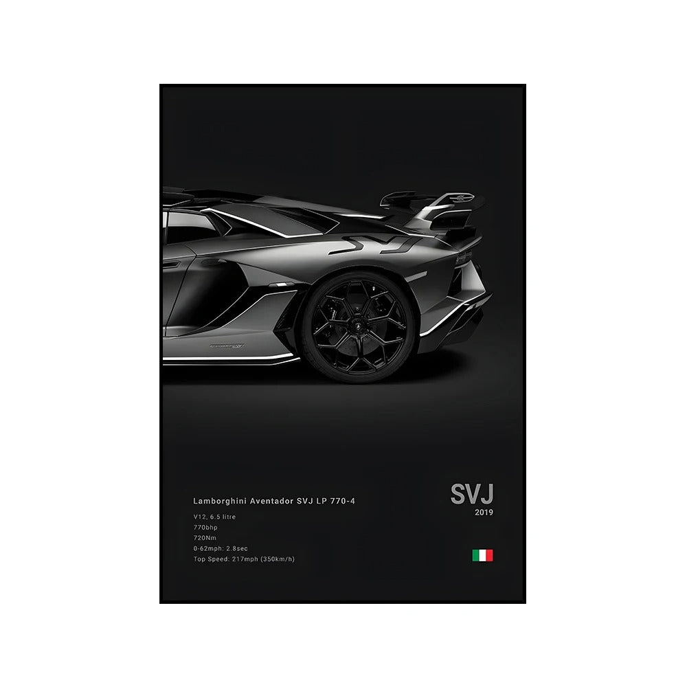 Lamborghini Premium Display Poster 21x30cm