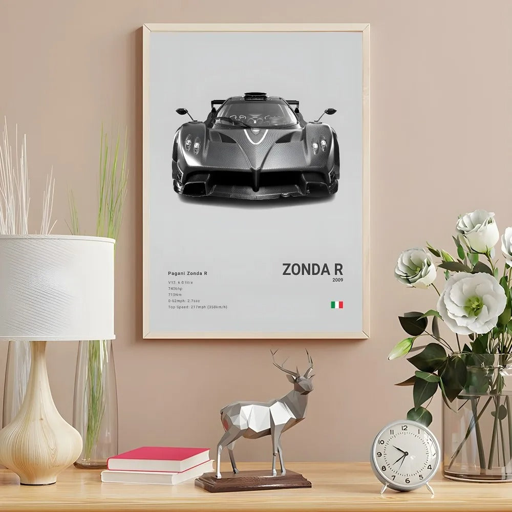 Pagani Premium Display Poster 21x30cm