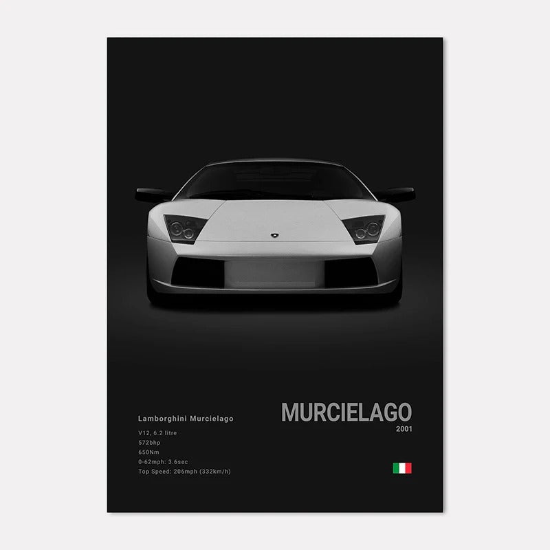 Lamborghini Premium Display Poster 21x30cm