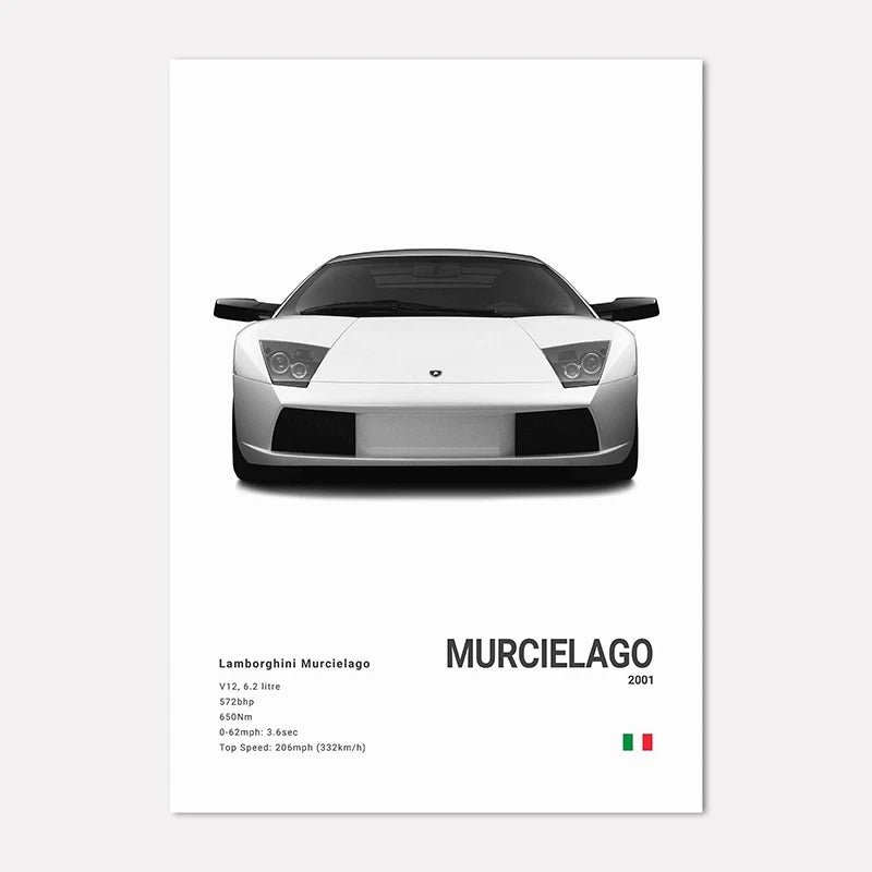 Lamborghini Premium Display Poster 21x30cm