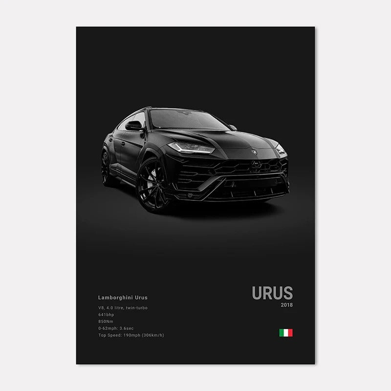 Lamborghini Premium Display Poster 21x30cm